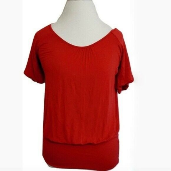 Spring Summer Tops Lot Tunic Tank Short Sl Scoop M - Picture 4 of 8